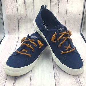 Sperry Crest Vibe Memory-Foam Canvas Sneakers